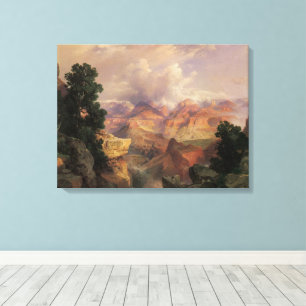 Impressão Em Tela Grande Canyon por Thomas Moran, Paisagem Vintage