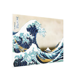 Impressão Em Tela Grande onda de alta qualidade fora de Kanagawa