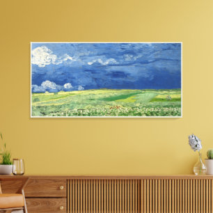 Impressão Em Tela Grande Pintura de Arte Fina Van Gogh Paisagem