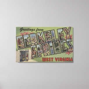 Impressão Em Tela Grandes cenas da letra - Berkeley Springs, WV