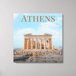 Impressão Em Tela Grécia Atenas