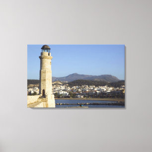 Impressão Em Tela GRÉCIA, CRETA, Província de Rethymno, Rethymno:
