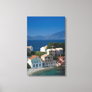 Impressão Em Tela GRÉCIA, Ilhas Jônicas, KEFALONIA, Assos:
