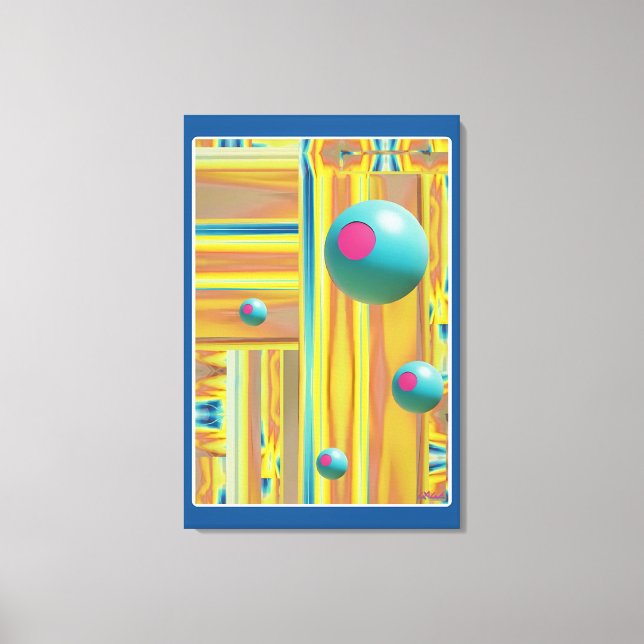 Impressão Em Tela Green New Deal - Ken Gage Surreal Art (Frente)