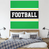 Grelha de Esportes Verde Preto-Branco Amarelo-Bran