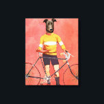 Impressão Em Tela Greyhound Cyclist<br><div class="desc">Transporte e Viagem</div>