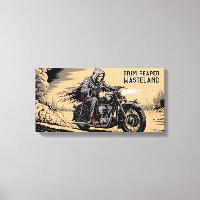 Impressão Em Tela Grim Reaper (Frente)