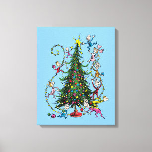 Impressão Em Tela Grinch Clássico Árvore de Natal