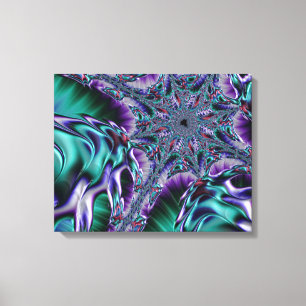 Impressão Em Tela Groovy Trippy Funky Psychedelic Art