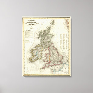 Impressão Em Tela Grossbritannien, Irlanda