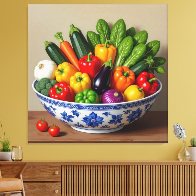 Impressão Em Tela „Grüne Kraft – Das Leben aus der Erde“ (Insitu(Sala de estar))