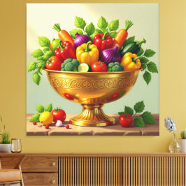 Impressão Em Tela „Grüne Kraft – Das Leben aus der Erde“