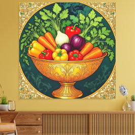 Impressão Em Tela „Grüne Kraft – Das Leben aus der Erde“