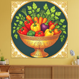 Impressão Em Tela „Grüne Kraft – Das Leben aus der Erde“