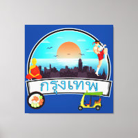 Grung Tep - Bangkok Tailândia Viagem Tailandês