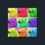 Impressão Em Tela Grunge Pop Art Popart Polar Bear Closeup Colorir<br><div class="desc">Eu criei este incrível design de pop de arte de uma foto que tirei do urso polar no zoológico de Kansas City. Eu adicionei um efeito de ressonância para dar ao design um olhar vestido e rústico. Esta design única é perfeita para quem ama animais,  especialmente ursos polares.</div>