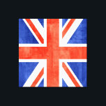 Impressão Em Tela Grunge Reino Unido Flag<br><div class="desc">Grunge United Kingdom Flag. Design está disponível em outros produtos.</div>