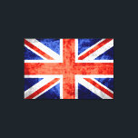 Impressão Em Tela Grunge Reino Unido Flag 3<br><div class="desc">Grunge United Kingdom Flag. Design está disponível em outros produtos.</div>