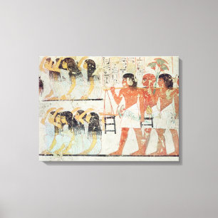 Impressão Em Tela Grupo de choros no cortejo fúnebre