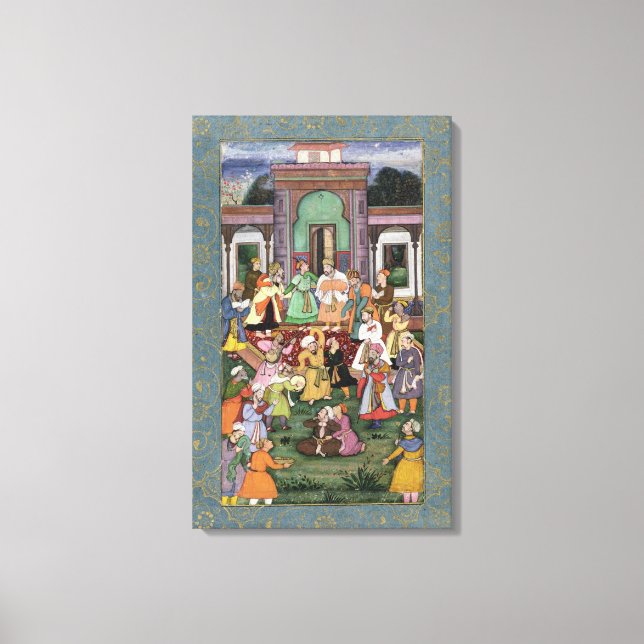 Impressão Em Tela Grupo de Dervishes de Ruiva, do Grande Clive (Frente)