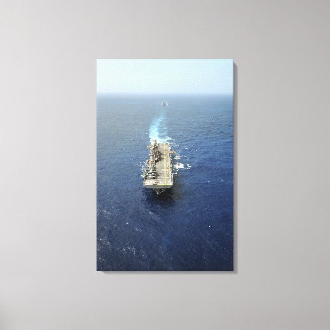 Impressão Em Tela Grupo Kearsarge Amphibous Ready (Frente)