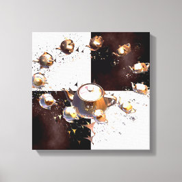 Impressão Em Tela Grupo Teapot