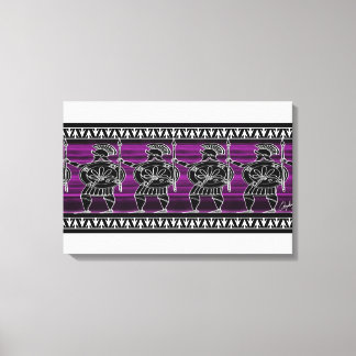 Impressão Em Tela Guarda preto grego