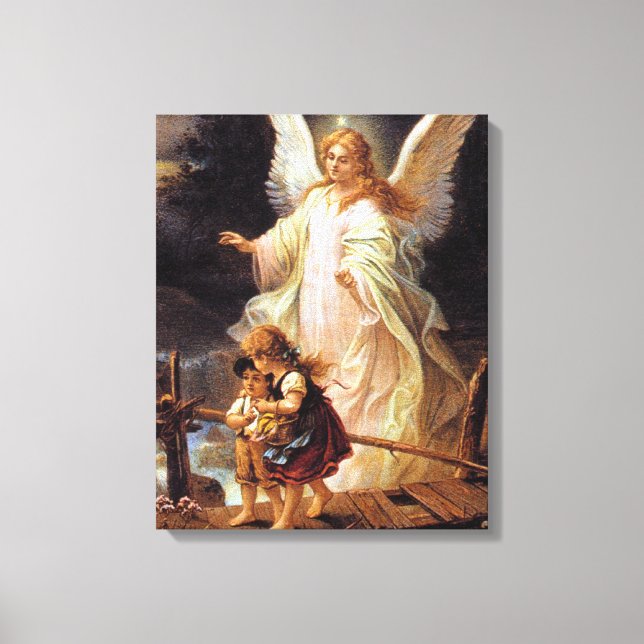 Impressão Em Tela Guardian Angel (Frente)