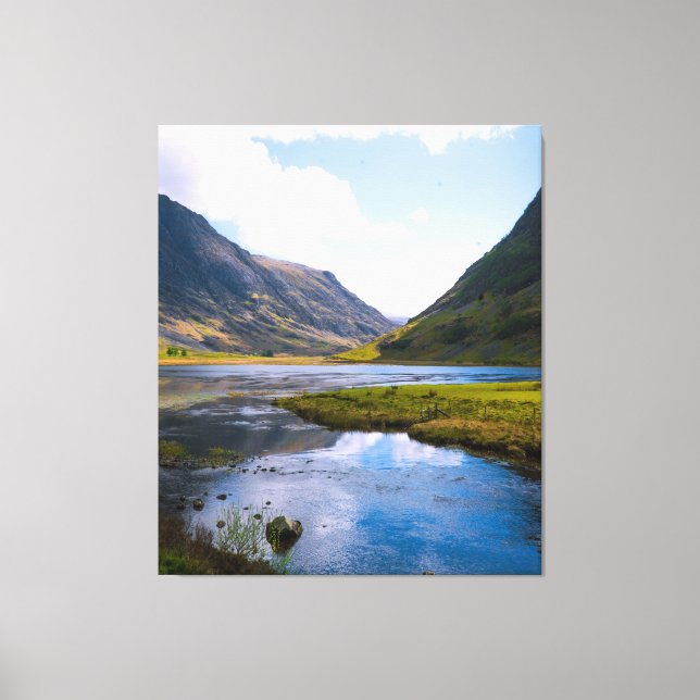 Impressão Em Tela guisado natural, montanha (Frente)