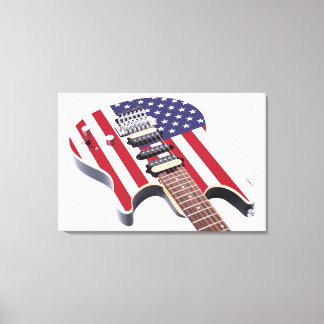 Impressão Em Tela GUITAR ELÉTRICO DE VELHA GLÓRIA 24x36