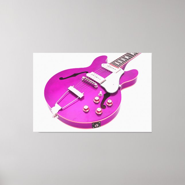 Impressão Em Tela GUITAR ELÉTRICO PURPER ICONICO 40x60 (Frente)
