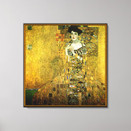 Impressão Em Tela Gustav Klimt A Ouro Do Véu