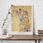 Impressão Em Tela Gustav Klimt Amantes Abraçam Poster da Exposição d<br><div class="desc">Gustav Klimt Amantes Abraçam Impressão da Exposição de Arte</div>