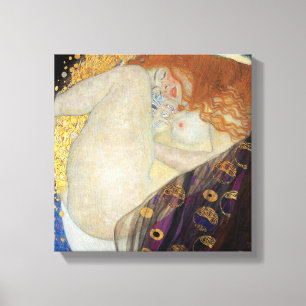 Impressão Em Tela Gustav Klimt - Danae