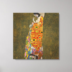 Impressão Em Tela Gustav Klimt - Esperança