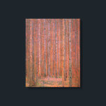 Impressão Em Tela Gustav Klimt Fir Forest Tannenwald árvores vermelh<br><div class="desc">Vintage Gustav Klimt Fir Forest - Art Nouveau Red Trees Esta bela pintura de safra de árvores é feita pelo mestre artista Gustav Klimt. A pintura, chamada Floresta Fir I, ou Tannenwald, nos mostra uma bela paisagem com Árvores Vermelhas, através de uma floresta densa. Gustav Klimt capturou o sentimento de...</div>