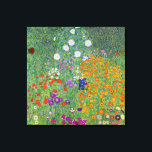 Impressão Em Tela Gustav Klimt Flower Garden Vintage Art Nouveau<br><div class="desc">Gustav Klimt Flower Garden Vintage Art Nouveau Pintura De Belas Artes 1907</div>