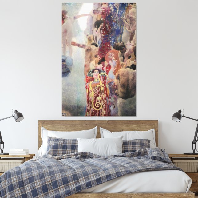 Impressão Em Tela Gustav Klimt - Medicina (1907) (Insitu(Quarto))