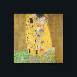 Impressão Em Tela Gustav Klimt O Beijo<br><div class="desc">O Beijo é a pintura mais icônica e famosa de Gustav Klimt. É uma bela pintura de ouro de um casal profundamente apaixonado compartilhando um momento romântico de um beijo apaixonado. Obtenha suas ideias de presentes de alta qualidade e produtos maravilhosos com esta maravilhosa obra-prima. Veja nossa loja mais ideias...</div>