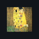 Impressão Em Tela GUSTAV KLIMT - O beijo de 1907<br><div class="desc">GUSTAV KLIMT - O beijo de 1907</div>