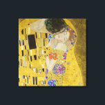 Impressão Em Tela Gustav Klimt - The Biss<br><div class="desc">Kuss Beijo/Der - Gustav Klimt em 1907-1908</div>
