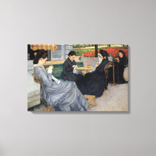 Impressão Em Tela Gustave Caillebotte - Retratos no Campo