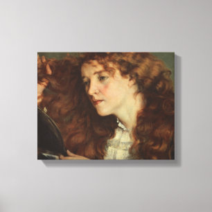 Impressão Em Tela Gustave Courbet - Jo, menina irlandesa bonita