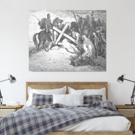 Impressão Em Tela Gustave Doré - Lucas 23A Jesus Chega ao Calvário