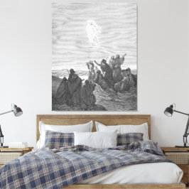 Impressão Em Tela Gustave Doré - Luke 24B Jesus Ascends to Heaven