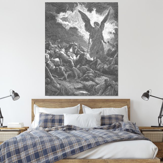 Impressão Em Tela Gustave Doré - Sennacherib's Army is Destroyed (Insitu(Quarto))