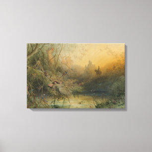 Impressão Em Tela Gustave Dore - Terra da Fada