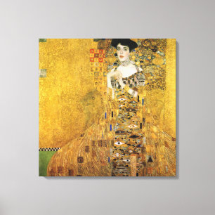 Impressão Em Tela GUSTAVO KLIMT - Portret camionete Adèle