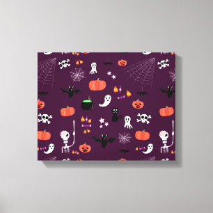 Impressão Em Tela Halloween