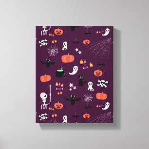 Impressão Em Tela Halloween